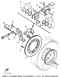 Rear Brake Caliper