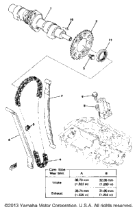 Camshaft - Chain Tensioner