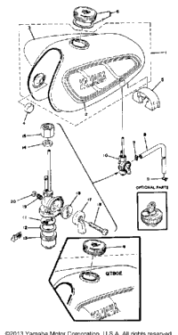 Fuel Tank Gt80e - Gt80e-009161