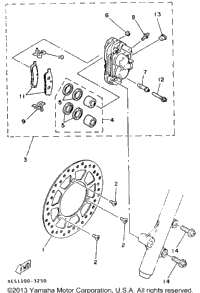 Front Brake Caliper