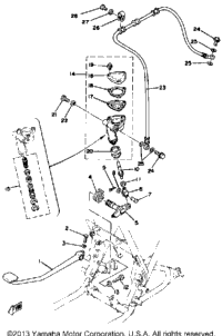 Brake Pedal - Rear Master Cylinder