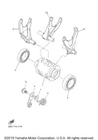 Shift Cam Fork