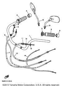 Steering Handle Cable