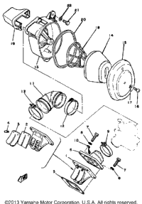 Intake Mx100h - J - K