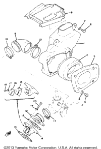Intake Yz80d