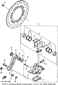 Rear Brake Caliper