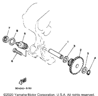 Tachometer Gear