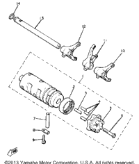 Shift Cam Fork