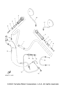Steering Handle Cable