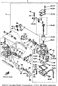 Carburetor Rz350nc - Nc Ii