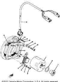 C - D - I - Magneto Yz125a - B