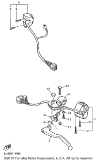 Handle Switch Lever