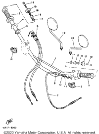 Handlebar - Cable