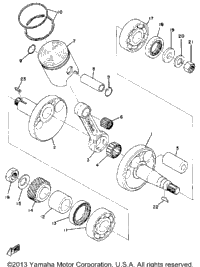 Crank - Piston