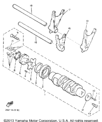 Shift Cam Fork