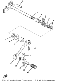 Shift Shaft-Pedal