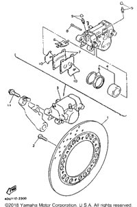 Rear Brake Caliper
