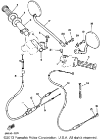 Handlebar Cable
