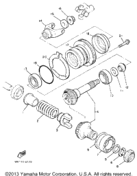 Middle Drive Gear