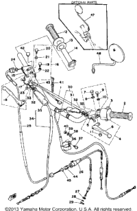 Handlebar - Cable