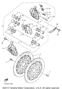 Front Brake Caliper