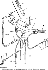 Handlebar - Cable