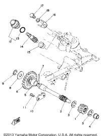 Tachometer Gear