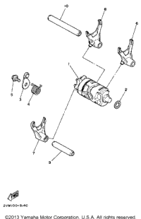 Shift Cam-Fork