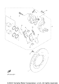 Front Brake Caliper