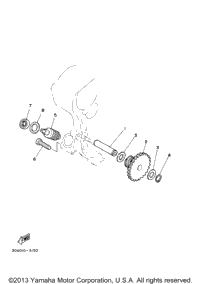 Tachometer Gear