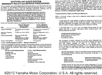 Audio Warranty Service Pg 1