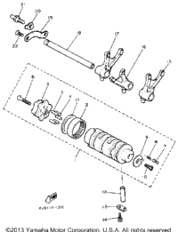 Shift Cam Fork