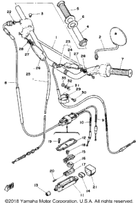 Handlebar-Cable