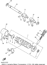 Shift Cam-Fork