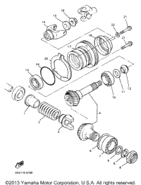 Middle Drive Gear