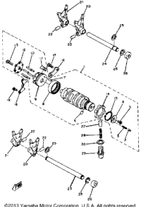 Shift Cam Fork