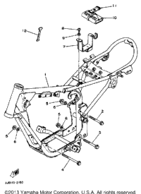 Frame - Tool Dt80h - J - K