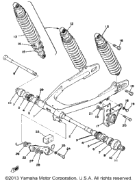 Swing Arm-Rear Shocks