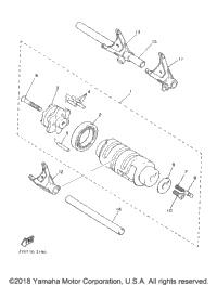 Shift Cam Shift Fork