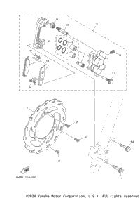 Front Brake Caliper
