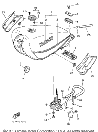 Fuel Tank Yx600t
