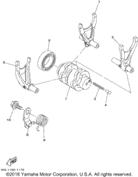 Shift Cam Fork