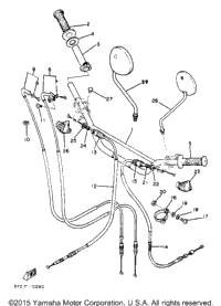 Handlebar Cable