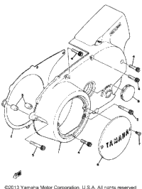 Crankcase Cover Left