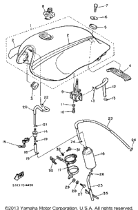 Fuel Tank Fj600lc Nc