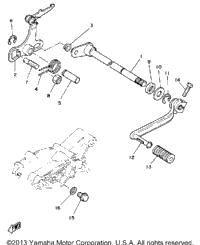 Shift Shaft-Pedal