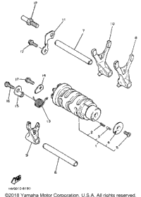 Shift Cam Fork