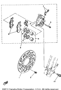 Front Brake Caliper