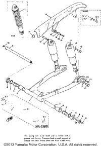 Rear Arm - Rear Cushion - Chain Case