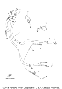 Steering Handle Cable